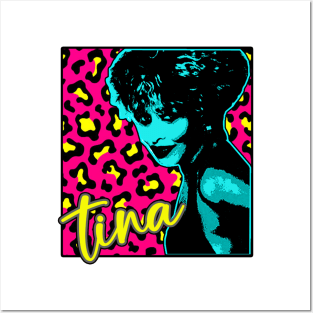 Tina Turner Vintage Leopard Posters and Art